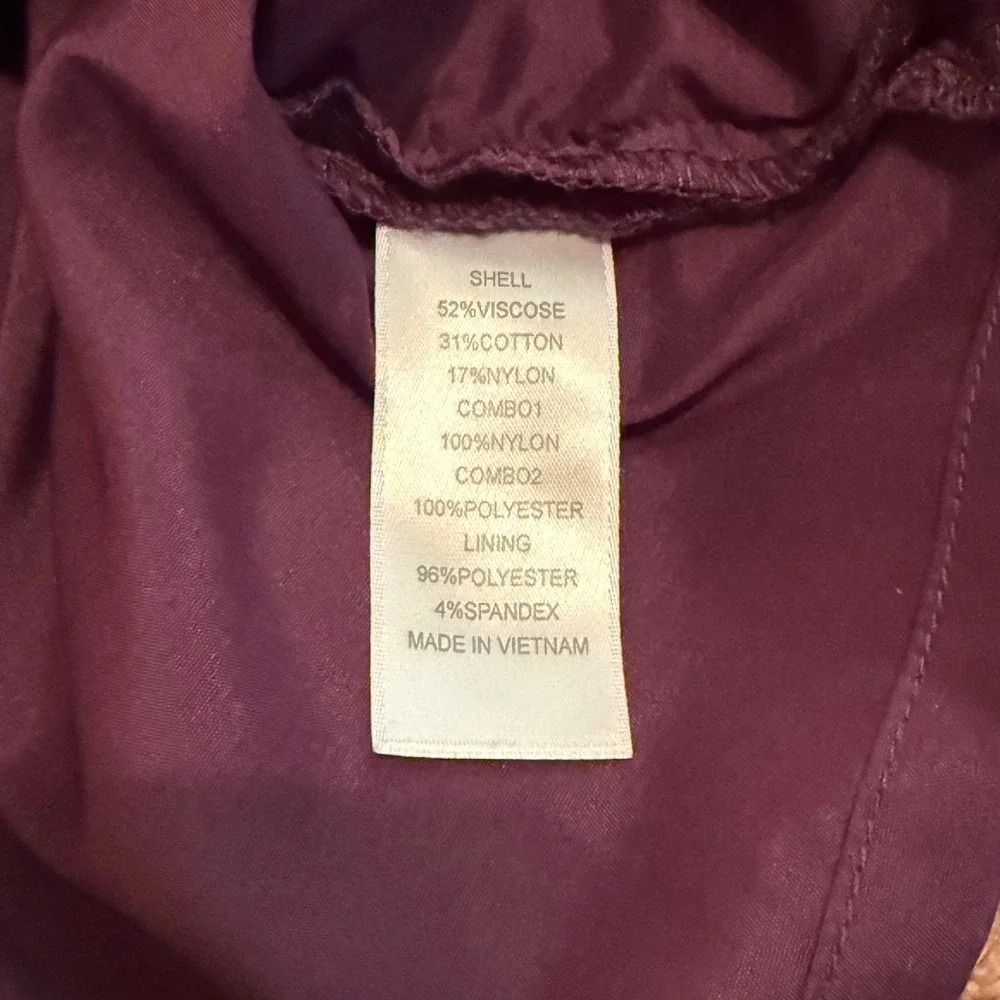 Adrianna Papell Purple Lace Sheath‎ Dress Cap Sleeve V-Neck Cocktail Size 6